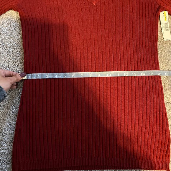 New Directions Red Sweater - Picture 5 of 5